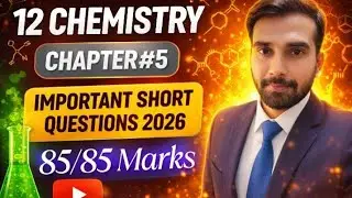 12 class chemistry chapter 5 important short questions 2026| Halogens and Noble Gases