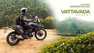 VATTAVADA, MUNNAR | 2000KM on the Himalayan 450 Mana Black