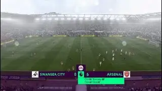 Premiere League | Swansea City vs Arsenal FIFA 17 Beginner Gameplay