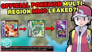 OFFICIAL POKEMON MMO LEAKED?! | Multi-Region from Hoenn to Sinnoh! | Teraleaks 2.0