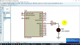 SIMULACIÓN DE PROGRAMA EN PROTEUS - MICROCONTROLADORES PIC