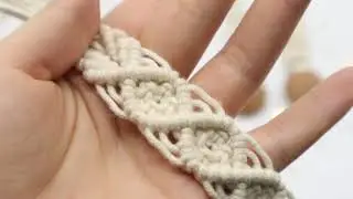 handmade baby teething dummy chain woven macrame cotton pacifier clip