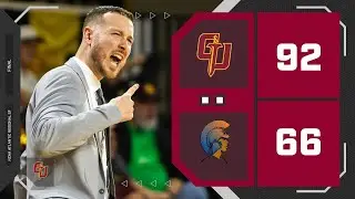 HIGHLIGHTS: GU 92, Virginia State 66 (NCAA Atlantic Regional MBB SF)