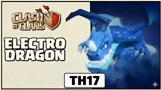 Electro hai to Sab Easy hai 👍 Electro dragon attack for Th17 📸  #clashofclans #gaming 