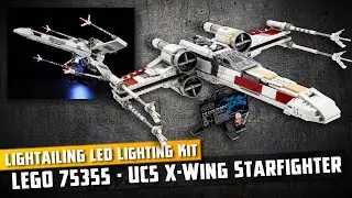 LIGHTAILING LED Light Kit - LEGO Star Wars: UCS X-Wing Starfighter | Beleuchtung - Live-Installation