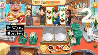 Crazy Diner: Crazy Chef's Kitchen Adventure Gameplay Part 2 - Level 9 ~ 14  (Android, IOS)