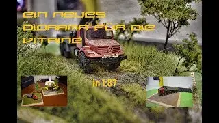 Diramenbau in H0 #Modellbau #Mercedes #MAN #Diorama #Dioramenbau #Herpa
