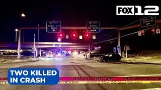 2 dead, 2 hospitalized after crash in SE Portland