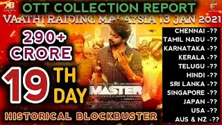 Master OTT Collection,Master 19 Days Collection,Master Box Office Collection,Thalapathy Vijay