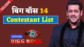 Bigg Boss 14: BB14 All 7 Confirmed Contestants list