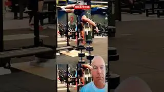 People react to body control #hardstyle #dj #calisthenics #reaction #gym #motivation #aura