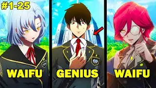 [1-25] Genius Dark Swordsman Returns In Magic Academy! | Manhwa Recap