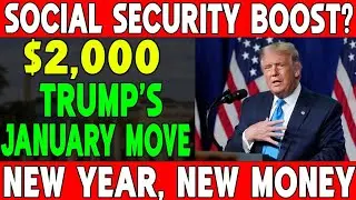 Новый год, новые деньги? Январская кампания Трампа вызвала ажиотаж вокруг выплаты 2000 долларов в...