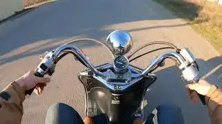 Продаю скутера Honda Joker 90 -- Хонда Джокер 90+Тест драйв