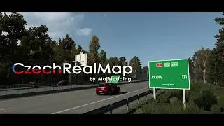 CzechRealMap 1:1 for Euro Truck Simulator 2 - |MajModding|