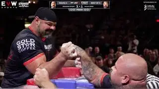Brian Shaw vs Brandon Allen: East vs West 19, Shaw Classic: Arm Wrestling