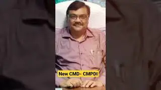 New CMD- CMPDI( COAL INDIA LIMITED) #shorts   #cil #mining