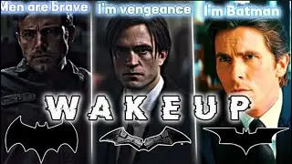 Batman X Wakeup| edit|#batman #superhero #dc
