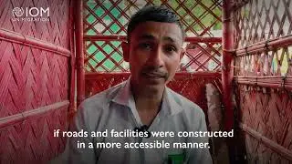 Disability inclusion: Accessibility audit in Rohingya camps, Cox's Bazar