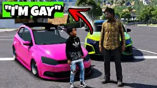 7 Year Old Pranks His Dad in GTA RP‼️Dad INSTANTLY CRASHES! 😂🚗 Eps.1