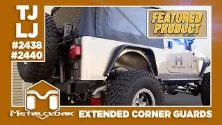 Рекомендуемый продукт: расширенные угловые защитные дуги MetalCloak для Jeep TJ и LJ Wrangler