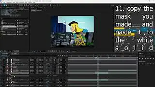 how to do a shape cutout transition in after effects edited