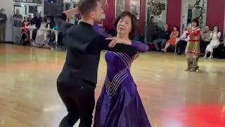 Waltz， 華爾茲表演舞Performance Dance 表演by Teacher Artur & Student Nancy Yeh @ Starlite on 12-21-2025