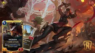THIS NEW CHAMPION IS REALLY AMAZING!!🔥 | Samira + Akhsan deck | Legends of Runeterra
