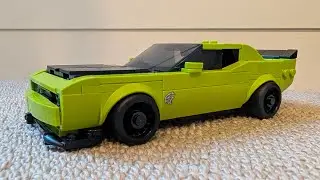 LEGO 77237 Dodge challenger SRT review! | One of the best