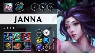 Janna ARAM - KR Challenger Patch 25.19