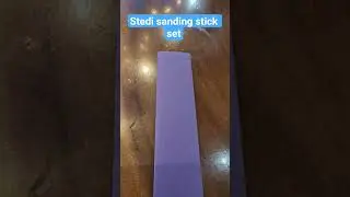 Stedi Sanding Stick set. Budget combo with good performance / price. Easy to clean and reuse.