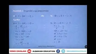 9 02 095 Java 24 Matematikë Pjestimi dhe përqindja