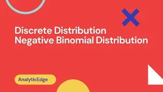 Negative binomial distribution & its properties (lec4) #iitjam #cuetpg #distribution #statistics