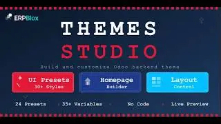 Odoo Themes Backend Studio
