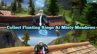 Collect Floating Rings at Misty Meadows  - Fortnite All locations