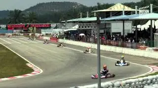 SENIOR FINAL (212) - ROUND 1 Rotax Max Challenge 2015 Asia