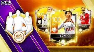WE PACK SON AND M&Uuml;LLER!!!! COMPLETING THE TOTW EVENT!!! TOTW 18 | FIFA MOBILE