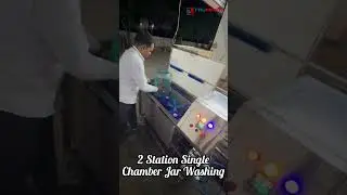 20 LTR Jar Washing With 2 Station Single Chamber