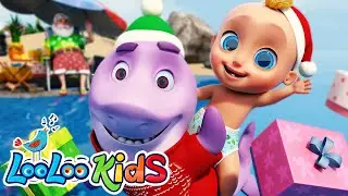 🦈 Santa Shark - Best Christmas Songs for Kids | LooLoo Kids