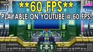 [60 FPS] VBA-M Emulator 1.8.0 (SVN1229) | Metroid Fusion [1080p HD] | Nintendo GBA