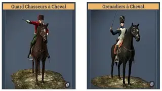 Napoleon: Total War 1vs1: Guard Chasseurs &agrave; Cheval vs Grenadiers &agrave; Cheval