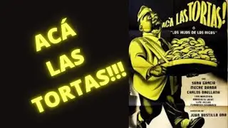 AC&Aacute; LAS TORTAS 1951-Sara Garc&iacute;a, Carlos Orellana, Meche Barba pelicula mexicana epoca de oro