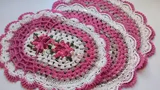  Esse tapete é sucesso em vendas jogo de banheiro econômico 100 reais 3 peças #crochet #croche #fy 