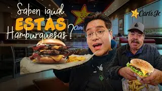 HAMBURGUESA CARA VS BARATA de Carl´s Jr