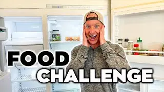 Cooking A Meal With Random Ingredients From An Almost Empty Fridge (FOOD CHALLENGE) | LiveLeanTV