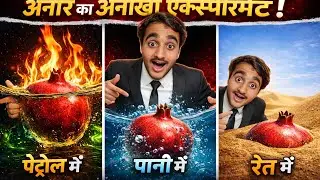 Anar ko 10 din pani,ret or petrol ke andar rkhne par kya hoga #experiment
