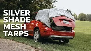 Silver Shade Mesh Tarps