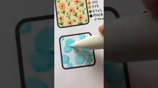 Easy Cute Bubble Tutorial for Beginners! 💙 How to Draw Bubbles with Alcohol Markers #easytutorial