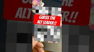 I PULLED AN ALT LEADER! #onepiececardgame #cards #onepiecetcg #tcg #onepiece