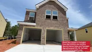 Brand New Covington Georgia Homes.  4 and 5 Bedrooms From Mid $300k&rsquo;s-Low $400k&rsquo;s @greathomesatl